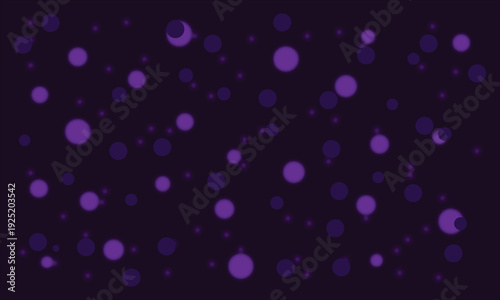 Purple spots on a dark background