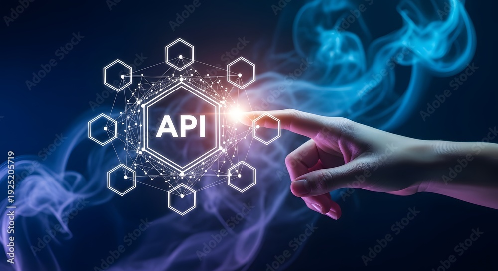 Fototapeta premium Unlocking digital connections exploring api technology and integration