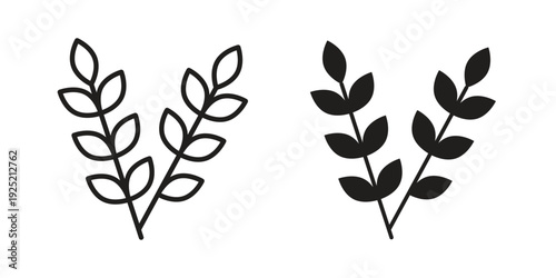 Lavender icon in a simple, black and white style.