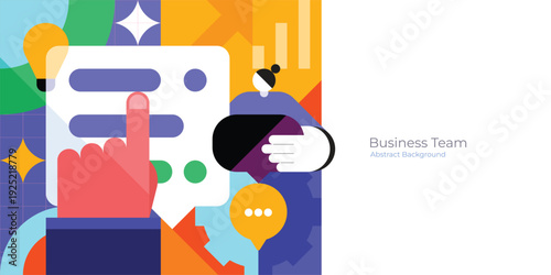 Business Team Brainstorming Strategy Meeting for Growth, Innovation and Decision Making