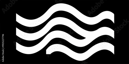 A detailed black and white abstract background featuring a wild animal skin texture with zebra stripes and nature-inspired fur patterns for a seamless safari design