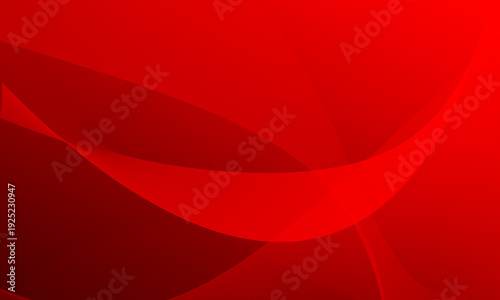 red stripes lines depth wave curves with shine light abstract background
