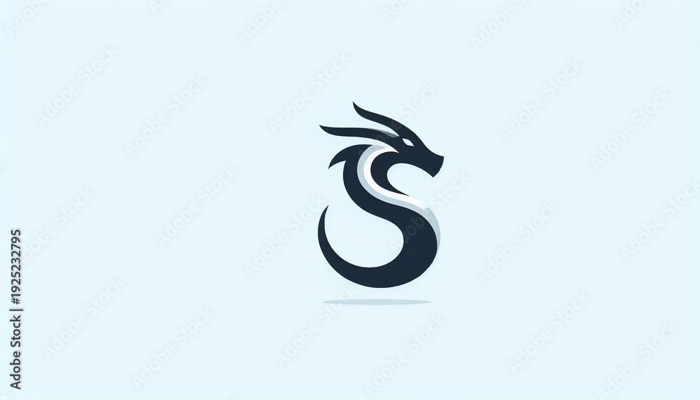 Obraz premium vector illustration of a dragon