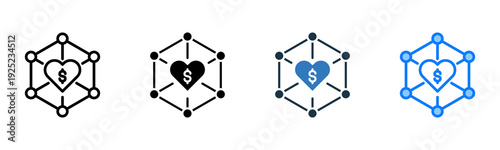 Network icon multiple style 