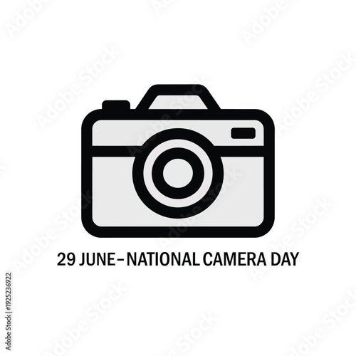 National Camera Day Icon