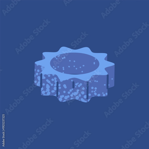 Decorative Wax Candle Sleeve Illustration