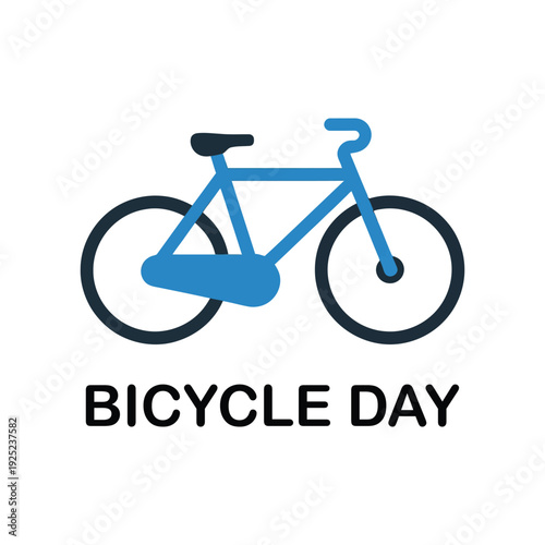 World Bicycle Day Minimal Design