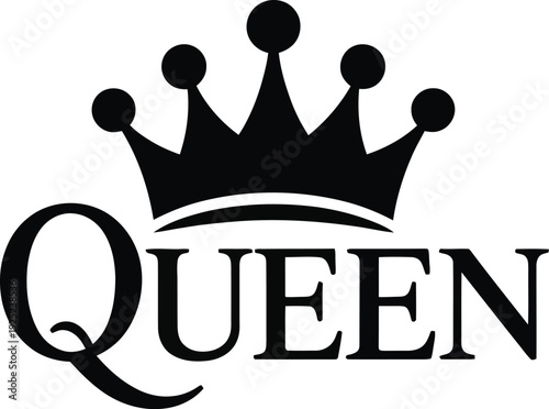 Black Crown Queen Symbol
