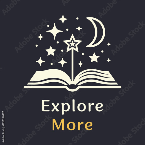 Explore More Night Story Poster Illustration