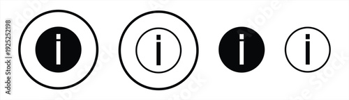 Information sign icon logo design. about us sign and symbol. question mark icon