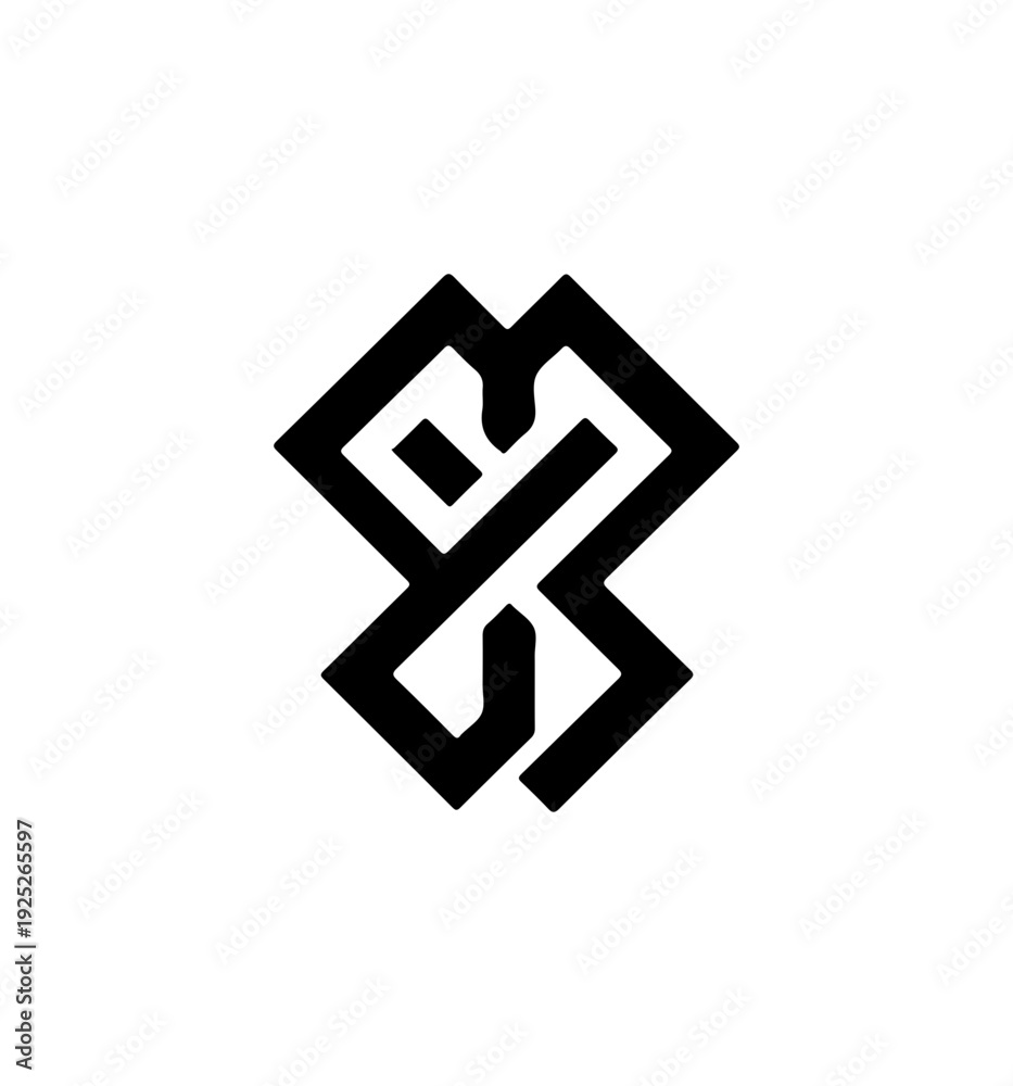 Obraz premium Modern Abstract Infinity Loop Vector Icon