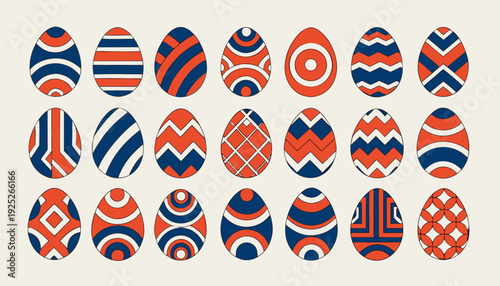 Pastel Flower Frame Easter Greeting Illustration