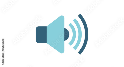 Megaphone icon symbolizing loud announcement or public speaking.