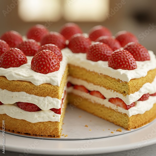 Wallpaper Mural Strawberry Bliss Torontodigital.ca