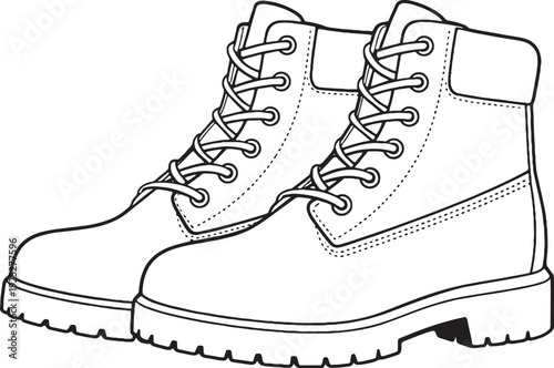 Trash Picker Grabber Line Art Icon