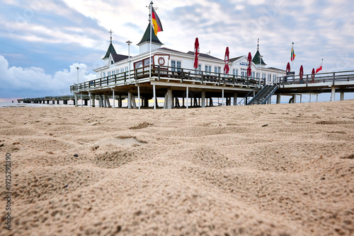 Ahlbeck Pier and Beach