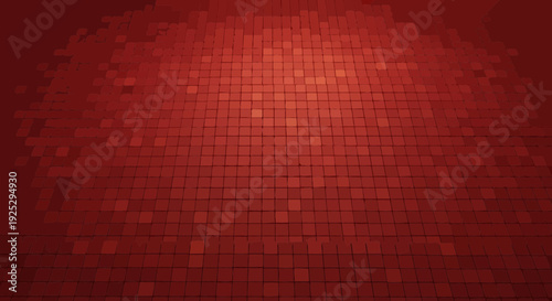 abstract red grid background, digital art, modern design