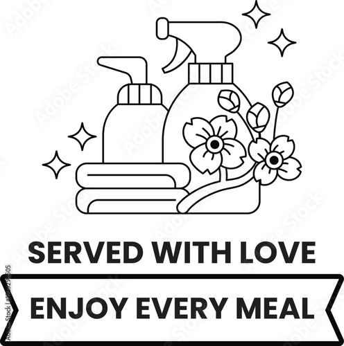 Served with love, enjoy every meal