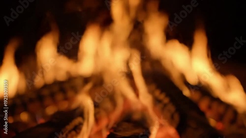 Firelight Duotone duotone firelight with thin-film interference ? gentle motion; royalty-free look; no banners or text; no faces; no trademarks scene 3 Abstract cinematic angle