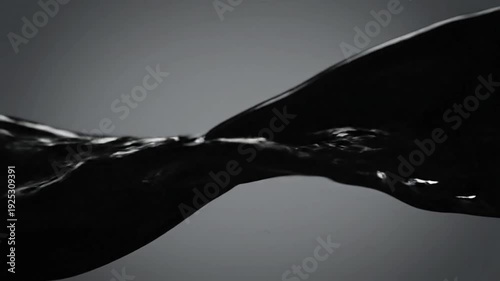 Ink Loop loop ink with specular highlights ? gentle motion; royalty-free look; no banners or text; no faces; no trademarks scene 3 Abstract cinematic angle