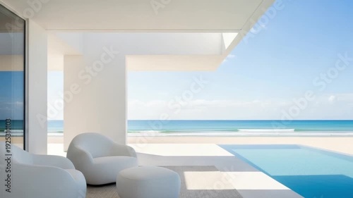 Abstract empty concept image with undefined elements and neutral background vision 4k video