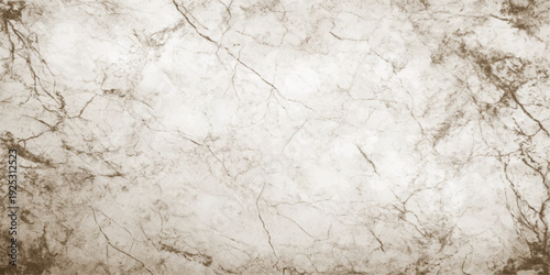 Aged grunge paper texture with a dirty brown marble pattern and rough beige stone surface provides an old weathered concrete wall background for architectural material design