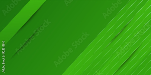 Abstract green sporty background template vector with shiny lines and lights. Green background with strong pattern design.Eps10 vector