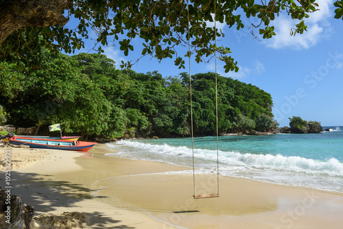 Photography View at the beach of Boston Bay in Jamaica