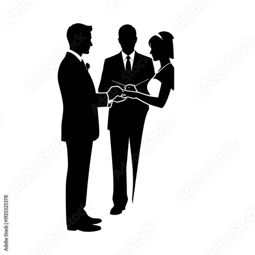 Couple Signing Document with Lawyer.