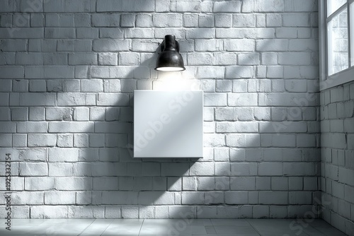 Wallpaper Mural blank signage board. Generative AI Torontodigital.ca