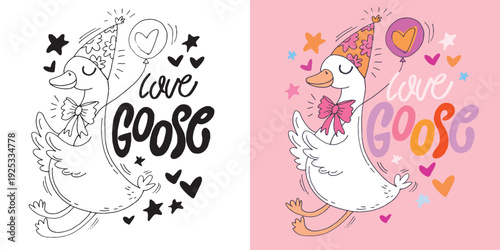 Love core. Hand drawn doodle lettering quote. Lettering for t-shirt design, mug print, bag print, clothes fashion. 100% hand drawn vector image.