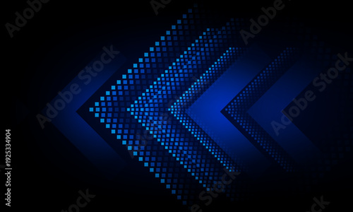 High speed concept Arrow Light out technology background Hitech communication concept innovation background, vector design