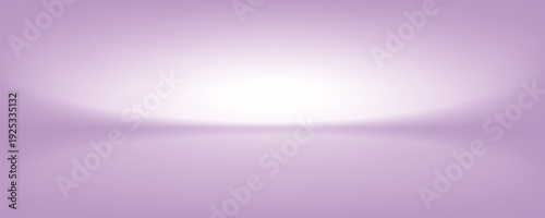 Abstract gradient podium background. Violet, purple and lilac empty 3d studio backdrop. Clean scene for product presentation mockup template. Vector illustration.