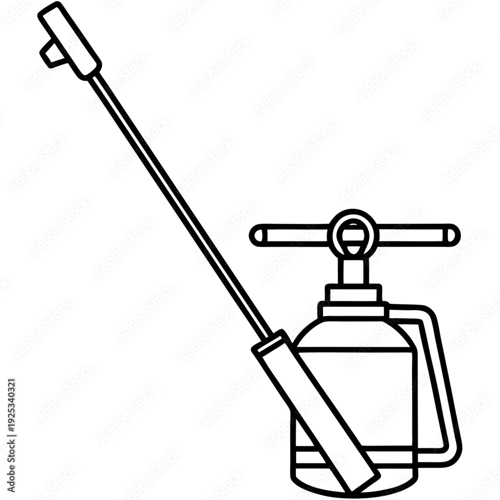 Fototapeta premium Herbicide Applicator
