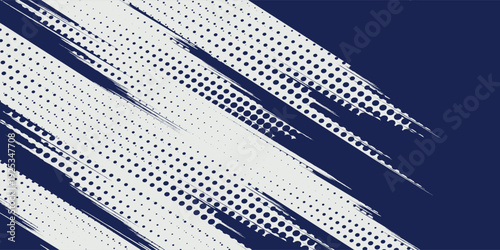 Abstract halftone wave dots background. Futuristic twisted grunge pattern, dots, circles. Vector modern optical pop art texture for posters, business cards and etc