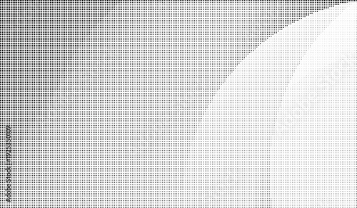 A large white object is sitting on a gray background with some curves and shapes around it very simply depicted