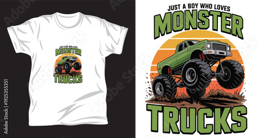 Truck Driver graphic vector T shirt design print