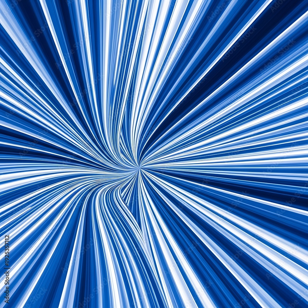 Obraz premium Blue Radial Lines Abstract Background Pattern.