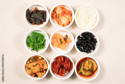 Korean food side dishes