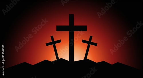 Seamless pattern of green sprouts and recycling symbols on a beige background