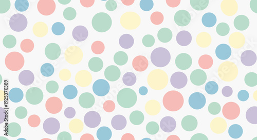 Multicolored dots scattered randomly across the illustration surface Whisk eps file reference