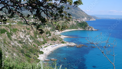 The beautiful coastline of Capo Vaticano, Calabria, Italy