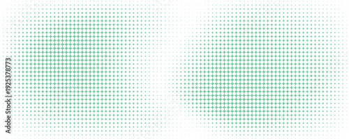 Medical healthcare seamless background. Green blue cross pattern. Repeating plus symbol wallpaper. Vector hospital pattern. Tech backdrop for presentation, banner, booklet, brochure, leaflet, poster