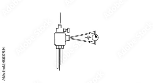 Scientific instrument for measuring eye movement and visual stimuli