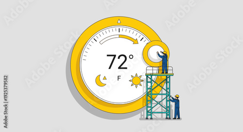 Weather Station with Temperature Display.