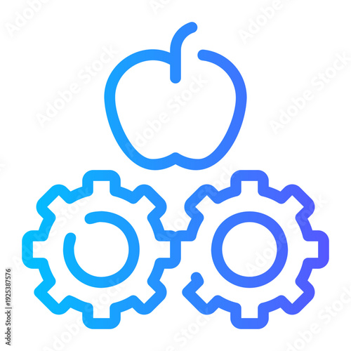 crusher gradient icon