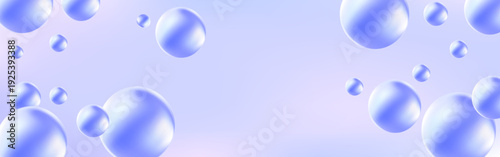 Vector texture of bubble gum and collagen bubbles for dreamy design.background.