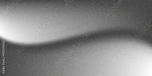 Silver foil background with metal mirror texture. Chrome gradient surface with light gloss. Vector aluminum grey sheet with reflection abstract