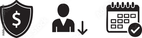 Social Security Benefit Allowance Welfare Financial Support Icon