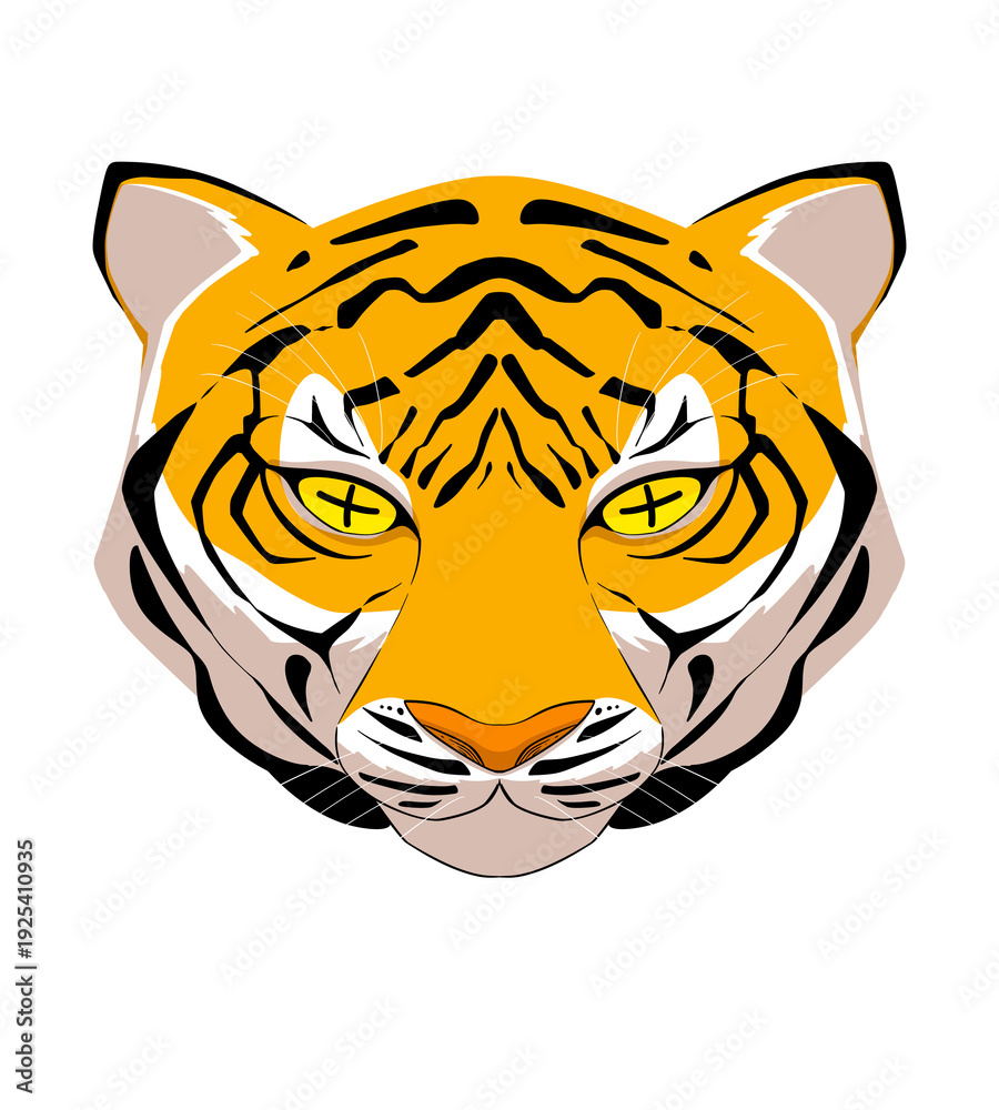 Fototapeta premium head of tiger